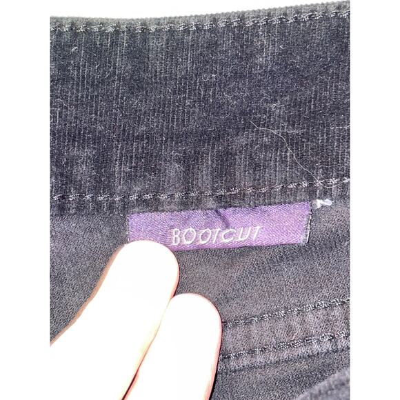 NYDJ Women's‎ Plus Size Barbara Bootcut Jeans in Corduroy - Size 24W - In Black - Picture 6 of 11